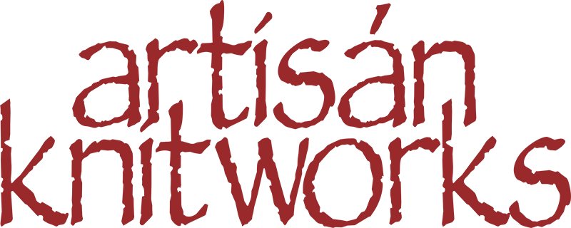 Artisan Knitworks (logo red)