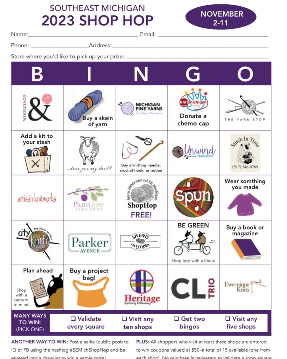 small image of the bingo card