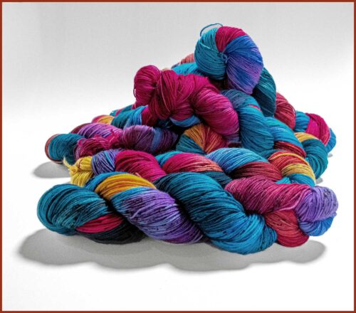 April 2024 - Malala inspired yarn colorway