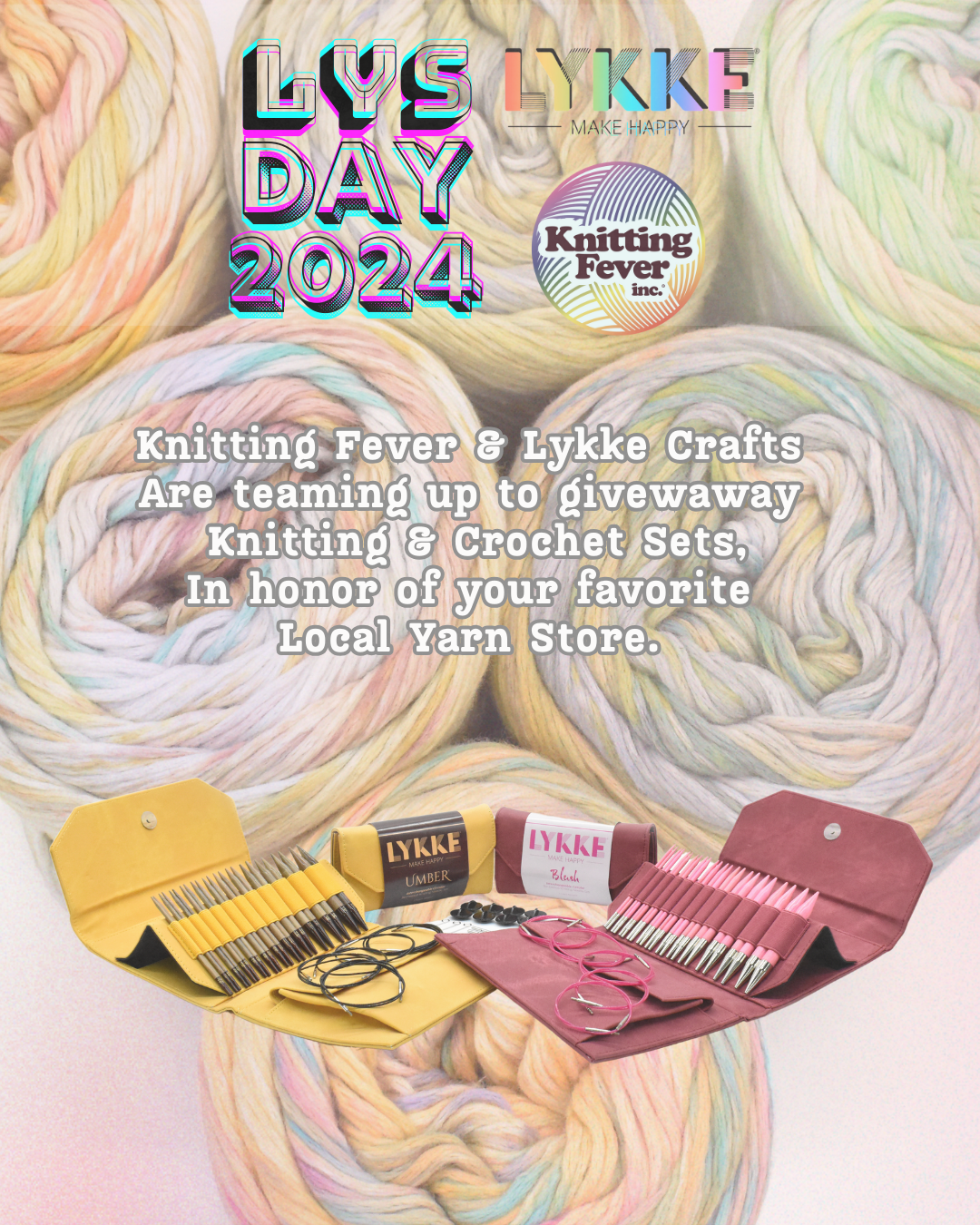 Knitting Fever LYS Day drawing