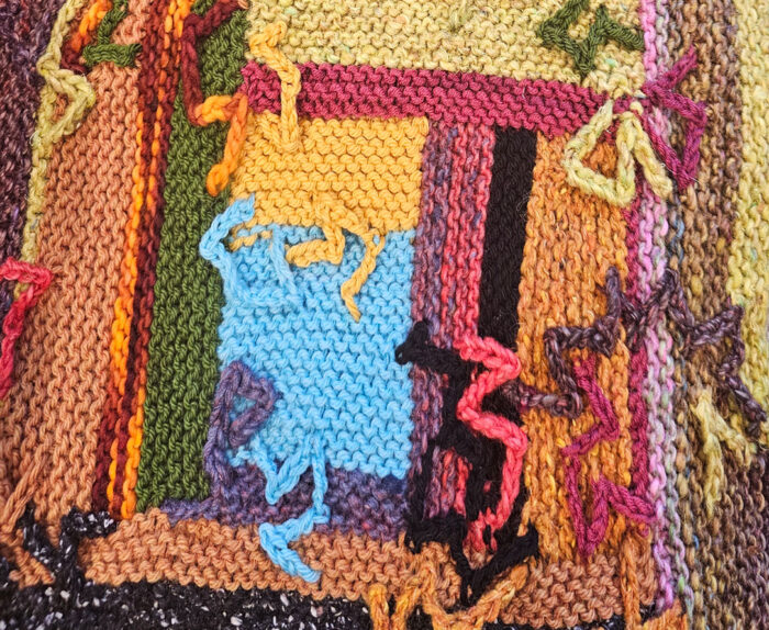 9/7/25 – Cutting Loose: Free-Form Knitted Squares - Image 4