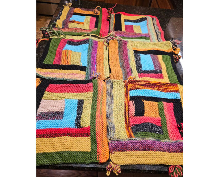 9/7/25 – Cutting Loose: Free-Form Knitted Squares - Image 2